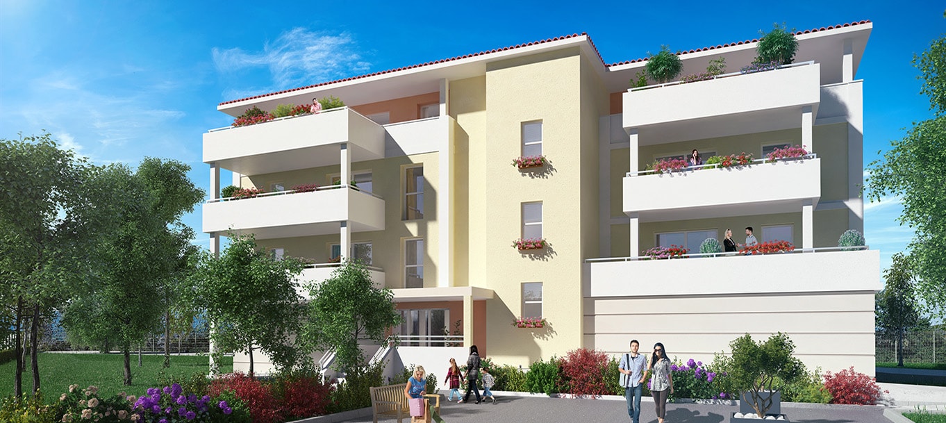 La résidence Les terrasses du Jonquiers à Orange situé en Provence-Alpes-côte d'Azur La résidence Les terrasses du Jonquiers à Orange situé en Provence-Alpes-côte d'Azur